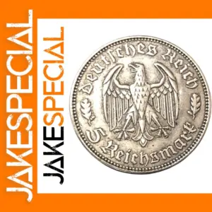 1934 Germany 5 Reichsmark Antique Replica Coin