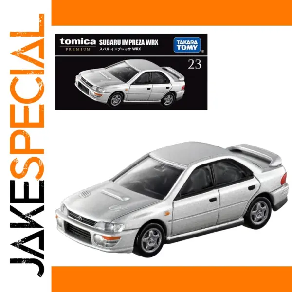 Tomica Premium Subaru Impreza WRX Diecast Model