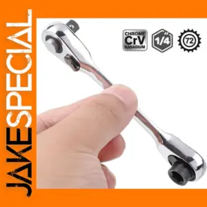 1/4 Inch Mini Double Headed Ratchet Wrench