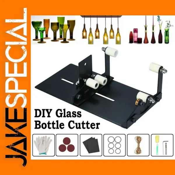 Glass Bottle Cutter for Square and Round Bottles