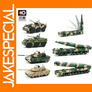 1/100 Scale Metal Alloy Missile Transport Model