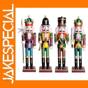 30CM Wooden Christmas Nutcracker Soldier