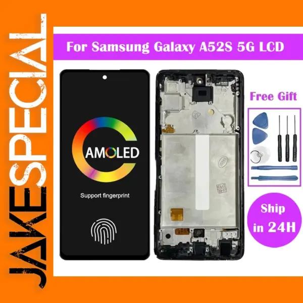 Super AMOLED LCD Touch Screen for Galaxy A52s 5G