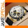 Curren Men's Quartz Watch with Silicone Strap