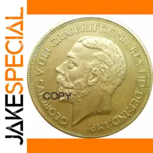 George V 1911 Five Pounds Replica Coin