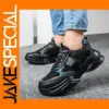 Women’s Anti-Slip Black Safety Work Sneakers Size 35