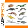 10-Pack Mini PVC Prehistoric Marine Figures