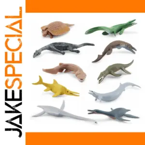 10Pcs Mini PVC Ancient Marine Life Figures