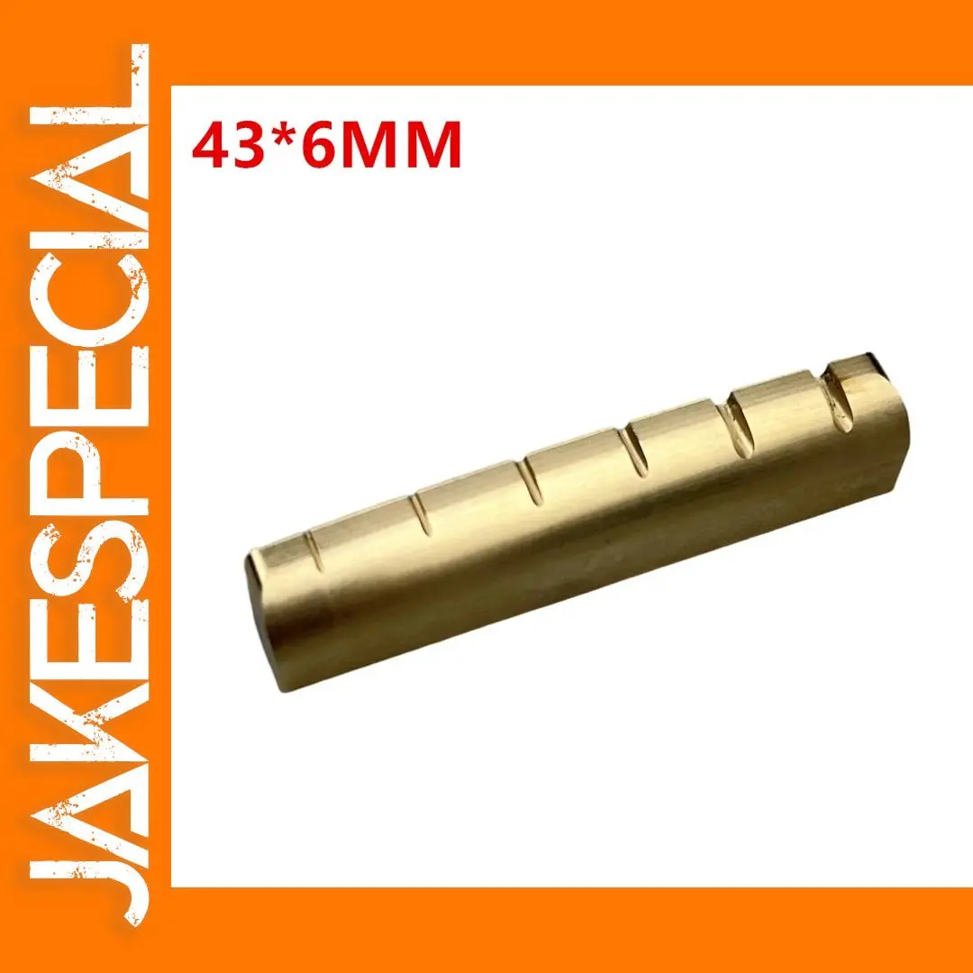 Brass Guitar Nut 43mm for Gibson Les Paul 1 Brass Guitar Nut 43mm for Gibson Les Paul