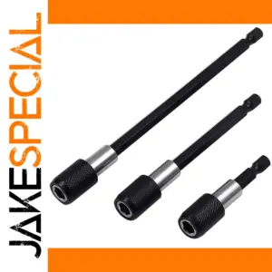 3PC Quick Release Hex Extension Rod Set