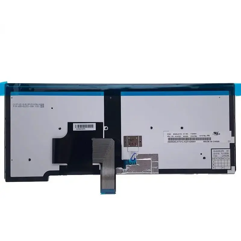 French Backlit Keyboard for Lenovo Thinkpad T440 T450 T460 3 French Backlit Keyboard for Lenovo Thinkpad T440 T450 T460 - Image 3