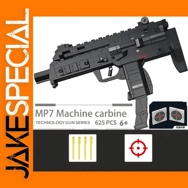 M10 Submachine Gun Toy Building Blocks Set