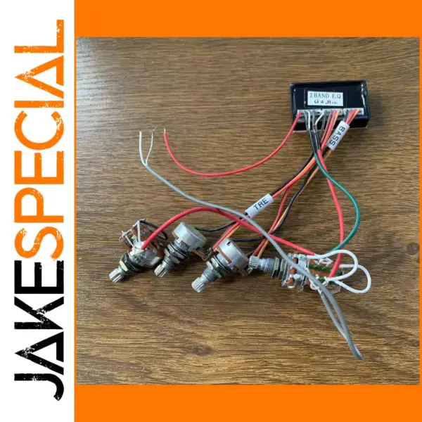 2 Band Active Bass Guitar EQ Equalizer Circuit