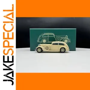 1/43 Scale Diecast Jaguar SS1 and Police Car Model