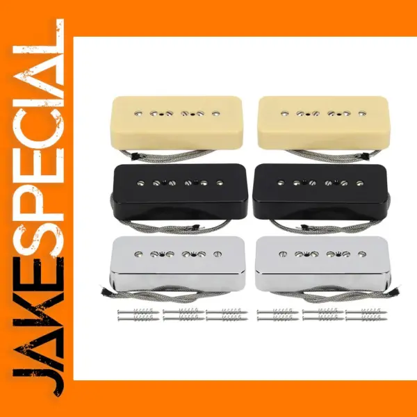 Alnico 5 P90 Soapbar Guitar Pickups Set