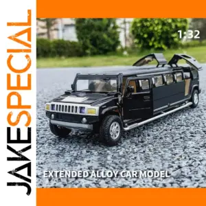 1:32 Alloy Hummer H2 Limousine Diecast Car Model