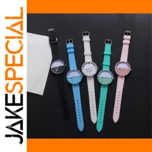 BK46 Cute Silicone Student Watch
