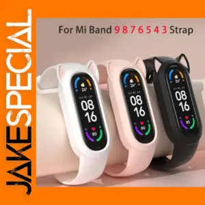 Silicone Watch Strap for Xiaomi Mi Band 3-9