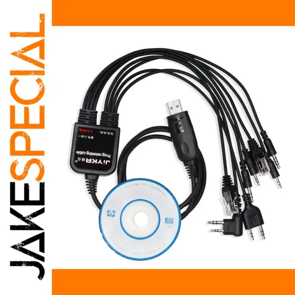 8 in 1 USB Programming Cable for Radios