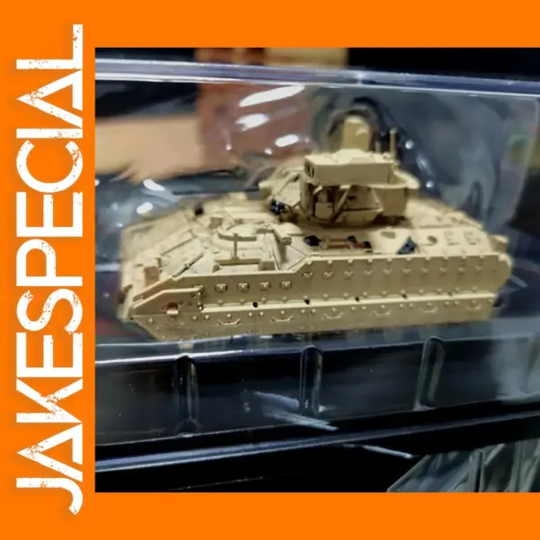 1/72 M2A3 Bradley Tank Model Desert Yellow