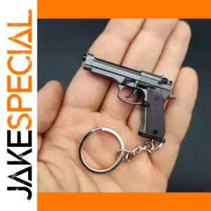 Mini 92F Metal Toy Gun Keychain Collection