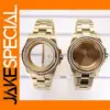 Gold 40mm Watch Case for Seiko Eta Miyota