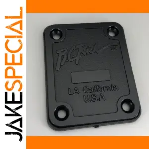 B.C. Rich Black Electric Guitar Neck Plate