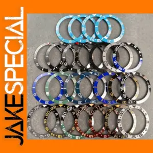38mm Ceramic Alloy Watch Bezel Insert Ring