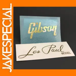 Gold Mother of Pearl Guitar Decal Sticker