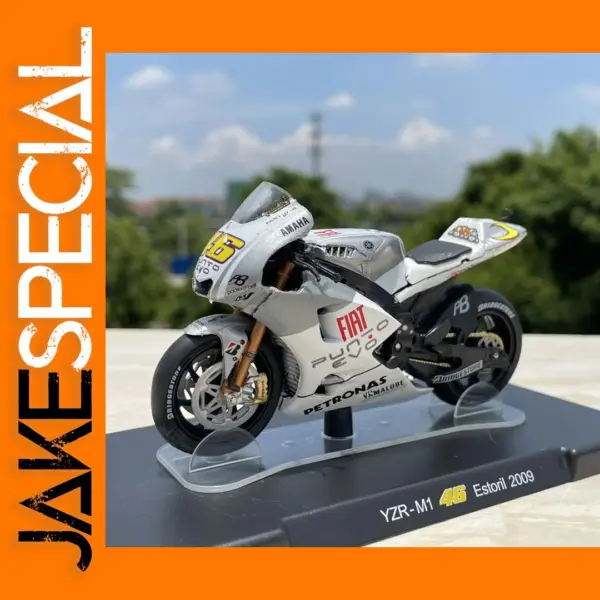 YZR-M1 46 Estoril 2009 Motorcycle Model 1:18