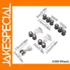 A380 Aircraft Landing Gear Wheels & Stand Base Accessories