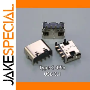 10-50pcs USB Type C SMT Socket Connector for PCB