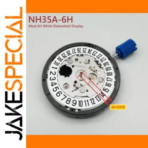 NH35A-6H Automatic Date Movement 24 Jewels