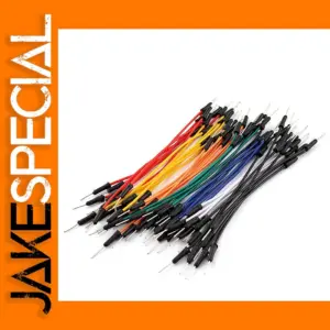 65Pcs Male to Male Jumper Wires for Arduino Kit