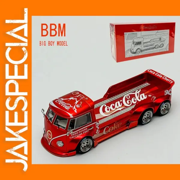 Diecast 1/64 VW Car Carrier Model Collectible Toy