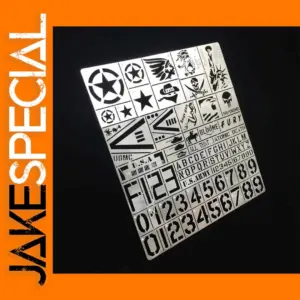 1/35 Military Vehicle Stencil Template Set