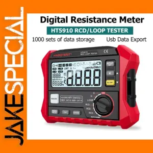 HT5910 Digital Resistance Meter Multimeter Tester