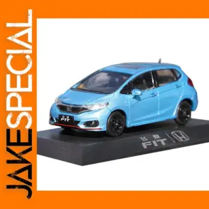 1:43 Diecast Honda Fit Model Car Blue