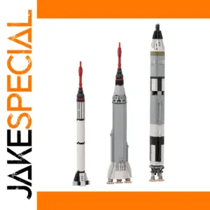 Gobricks Saturn V Rocket Building Blocks Set for Adults