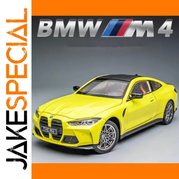 1:23 BMW M4 G82 Diecast Sports Car Model