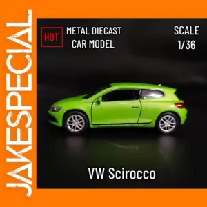1:36 Metal Diecast VW Scirocco Model Car