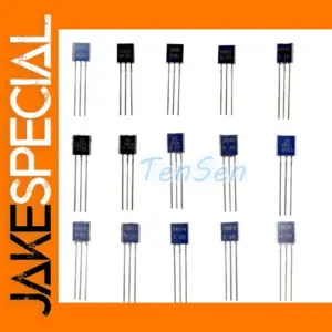 50Pcs TO-92 Transistor Set for Electronics Projects