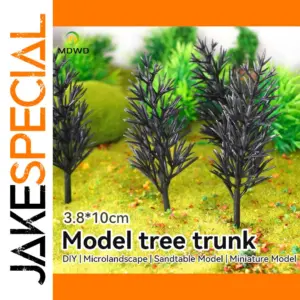 20Pcs Bare Trunk Trees for Model Scenery