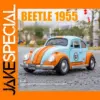 Vintage 1/18 Scale Beetle 1955 Alloy Model Car