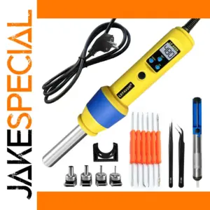 LCD Digital Heat Hot Air Gun Soldering Station