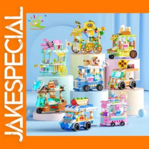 Creative Street Food House Building Block Set