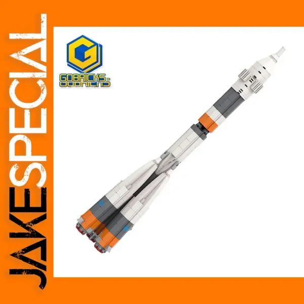 MOC Ultimate Soyuz Rocket Building Set 1:110 Scale
