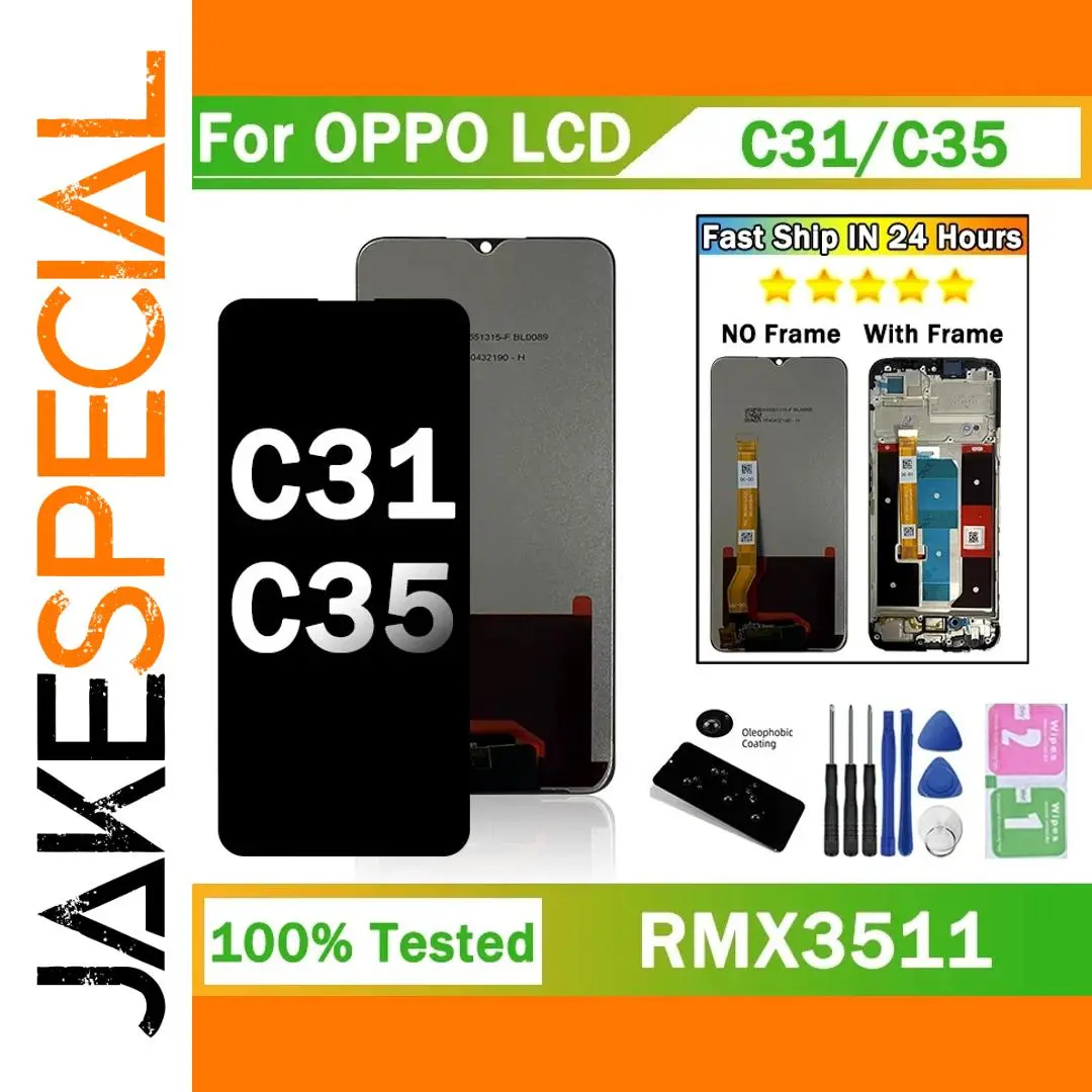 6.6 inches IPS LCD Replacement for Realme C35 RMX3511 1 6.6 inches IPS LCD Replacement for Realme C35 RMX3511