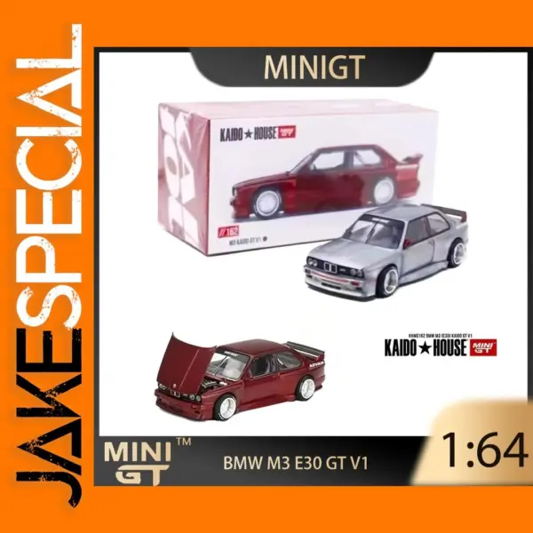1:64 BMW M3 E30 Diecast Model Car