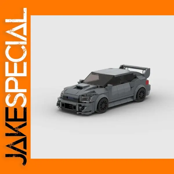 MOC WRX Sti Racing Car Building Blocks Set